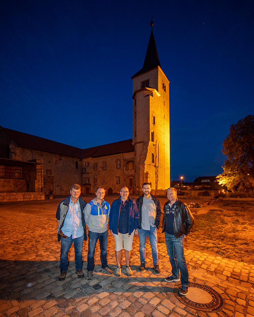 Fünf zu Besuch in Hessen...