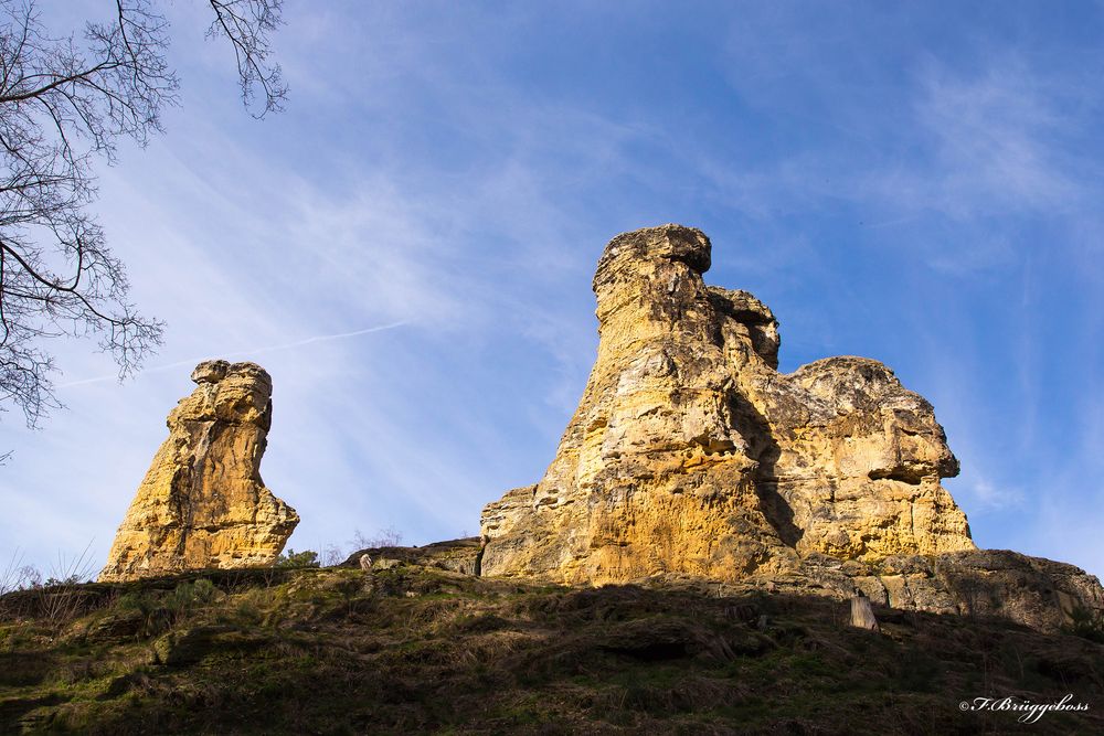 Fünffingerfelsen bei Halberstadt