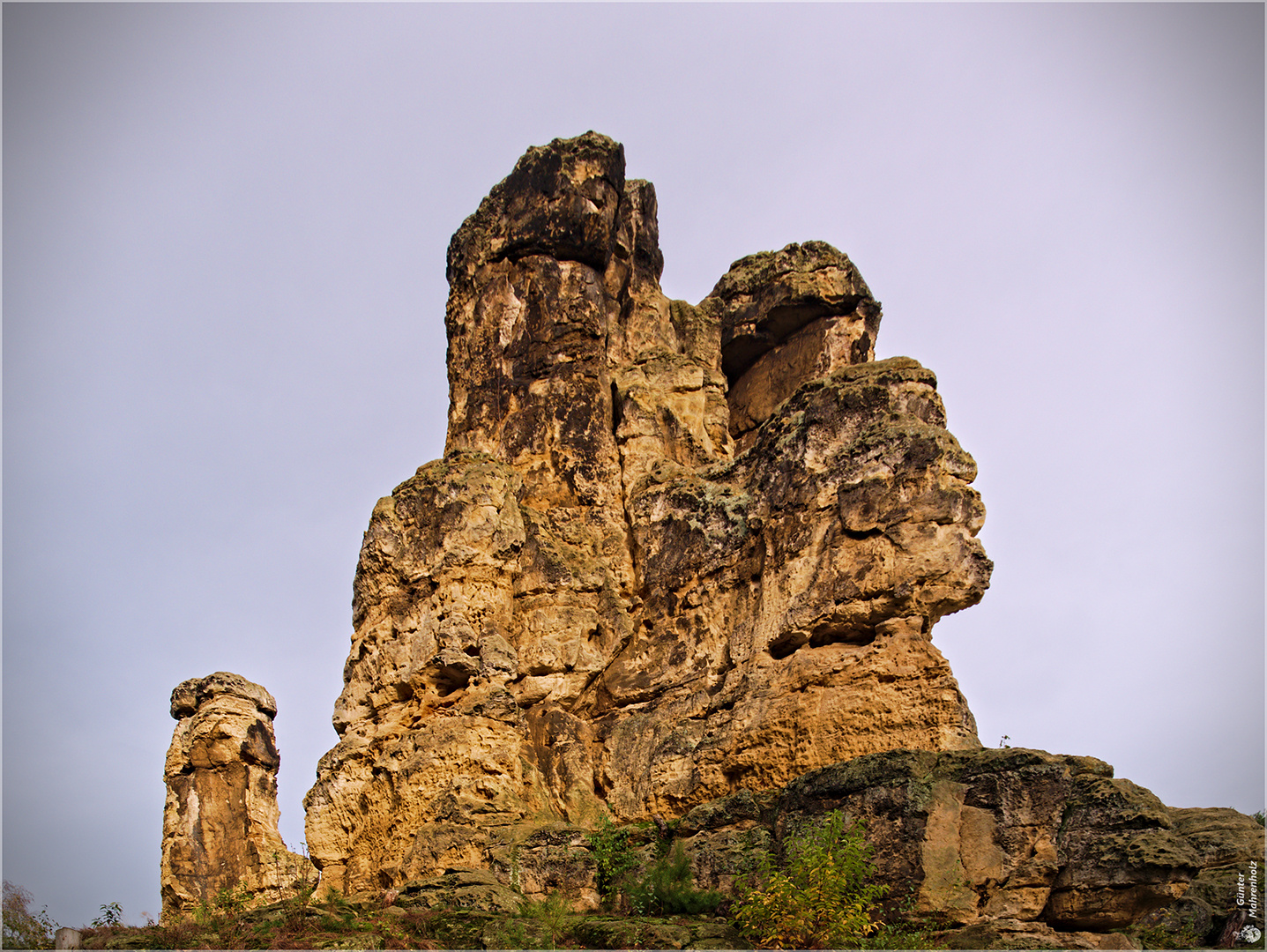 Fünffingerfelsen bei Halberstadt