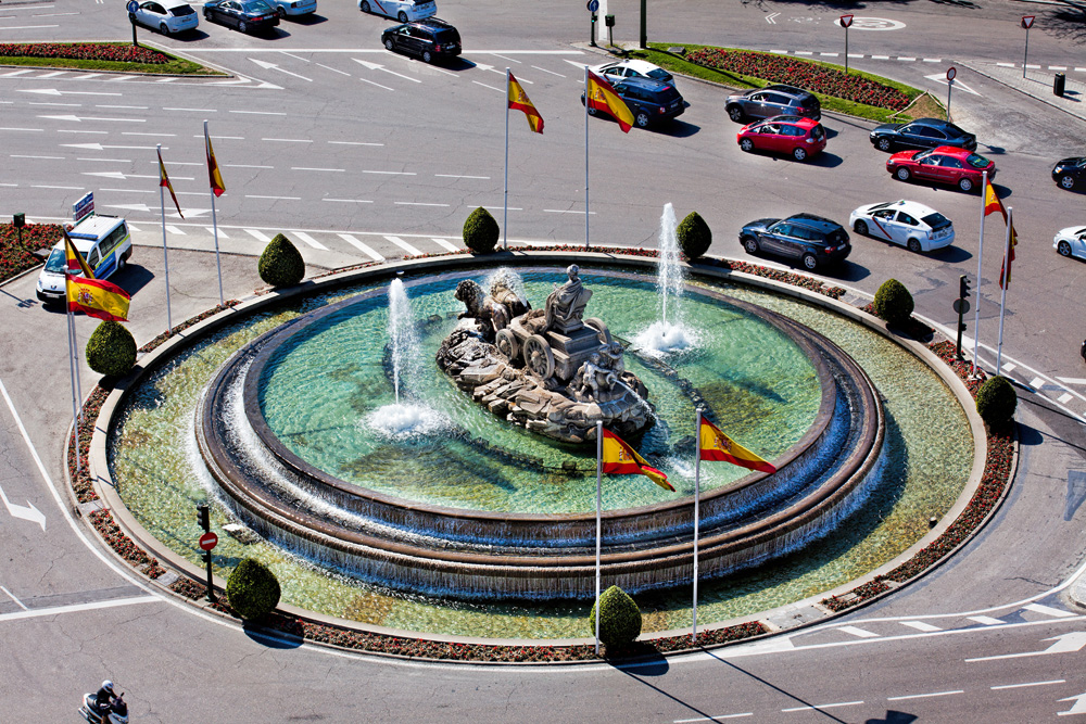Fuente de Cibeles in Madrid