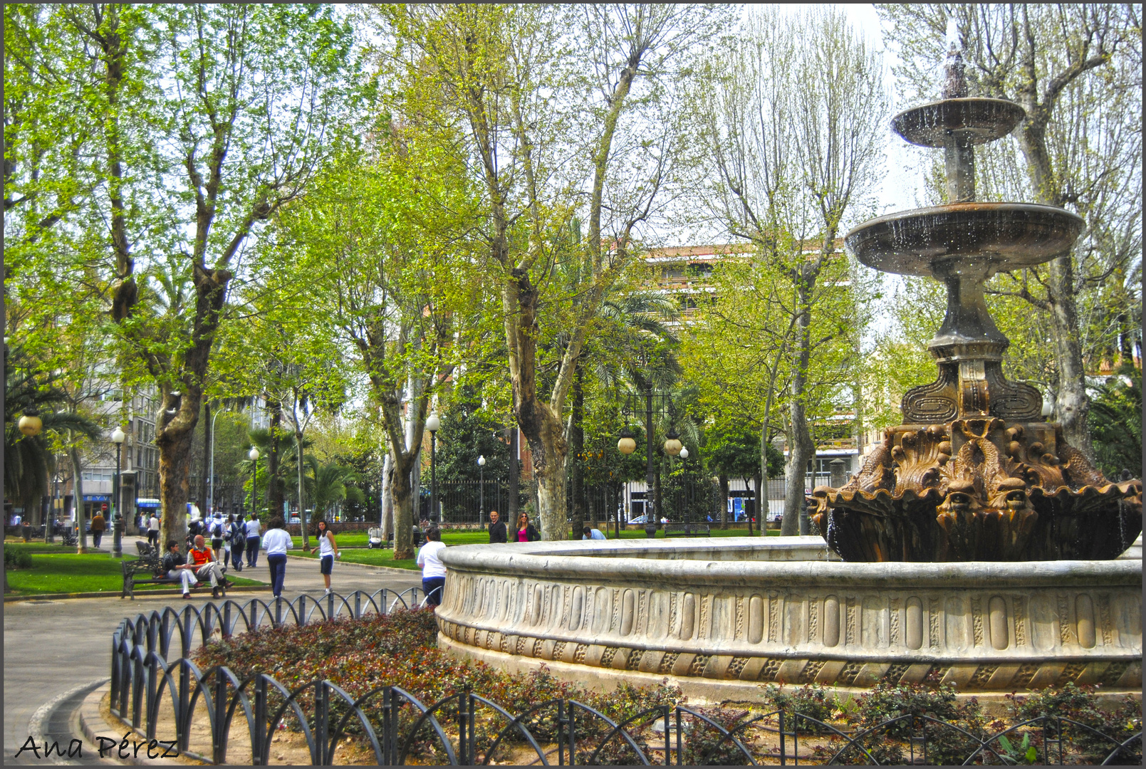 Fuente de la Plaza de Colón