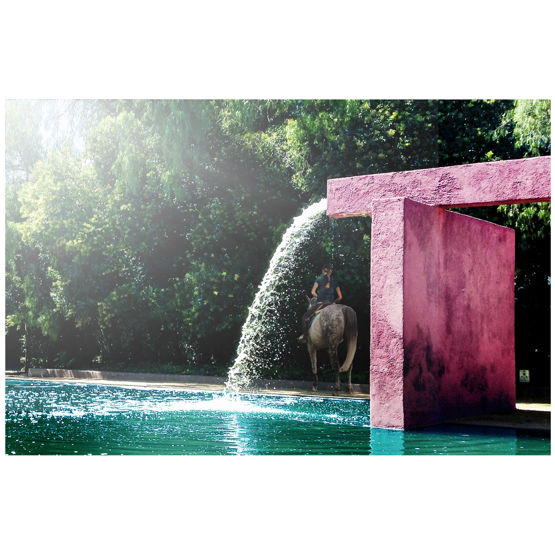 fuente de los amantes, Luis Barragan