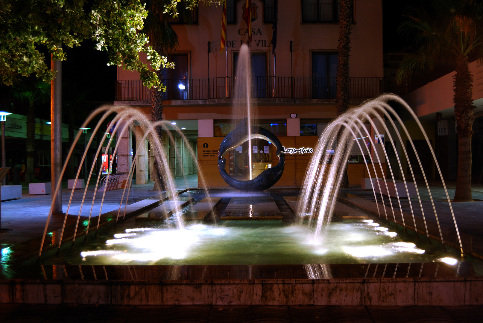 Fuente en Playa de Aro