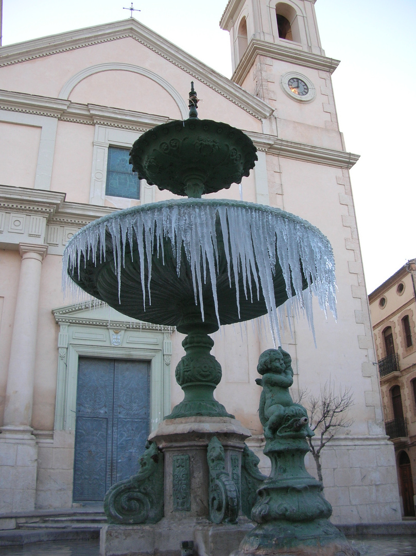 Fuente helada