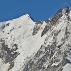 Für 4000er Freunde: Vermutlich ist die Dofourspitze mit 4634m und Nordend mit 4609m ...