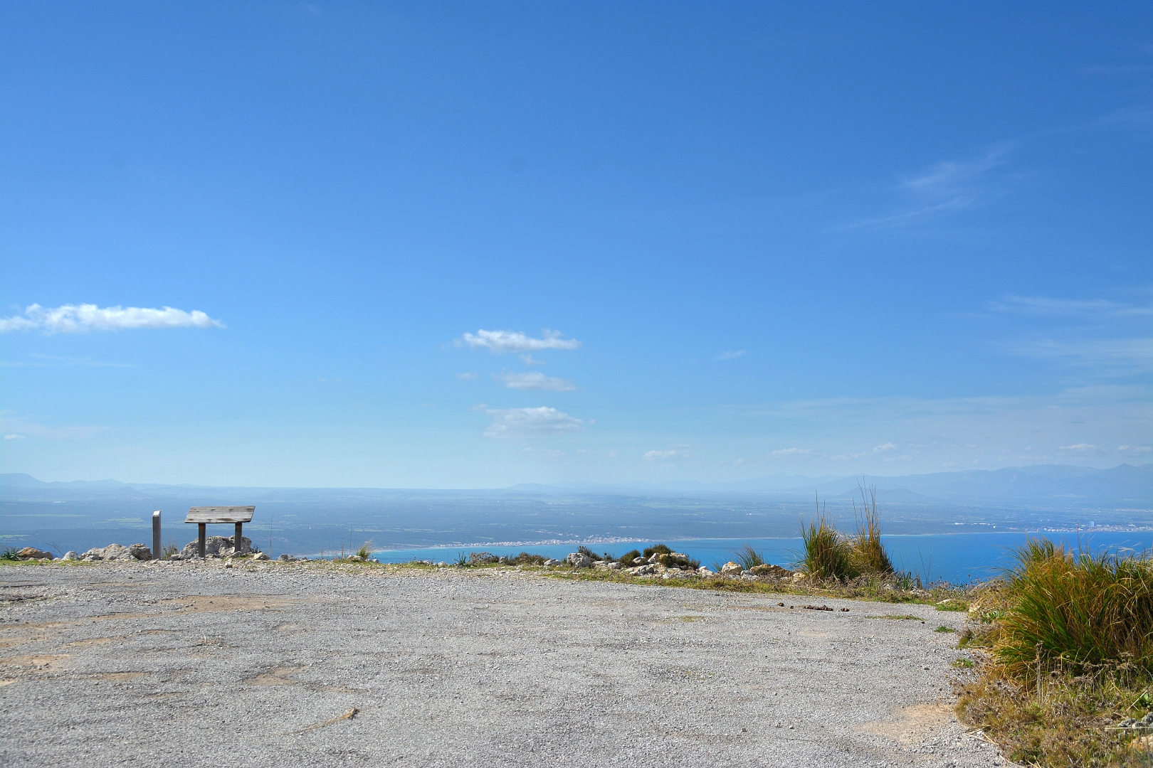 Für Benita, Blick vom Puig de sa Tudossa