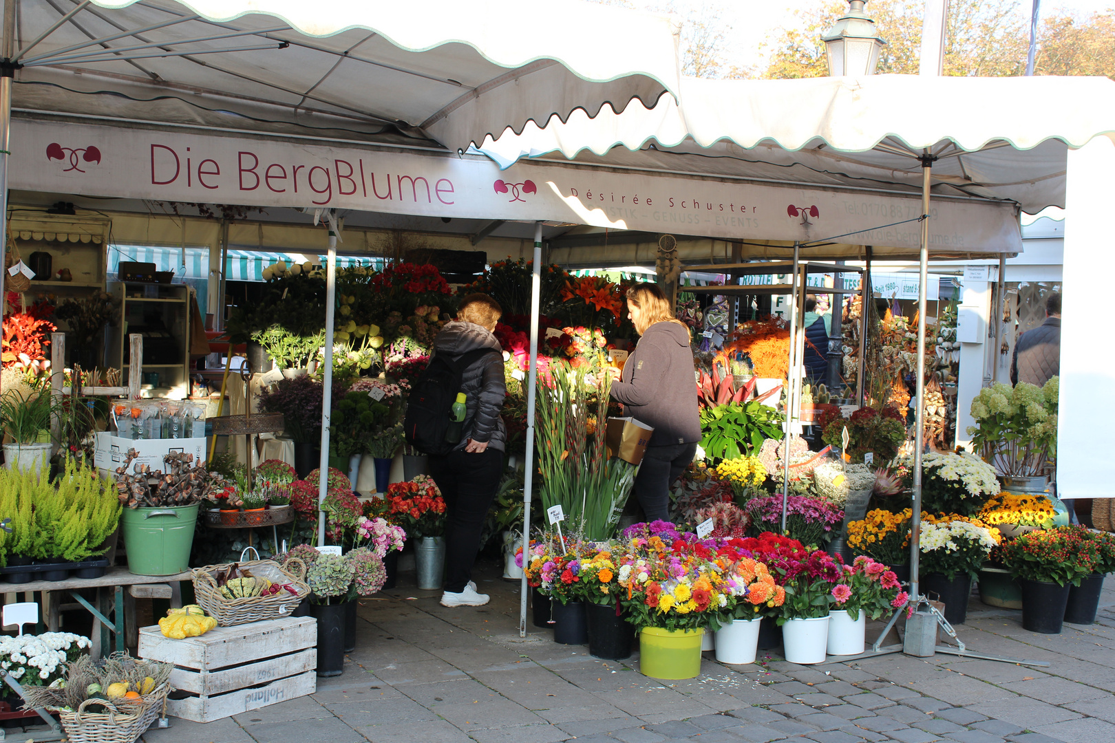 Für Blumenfreunde- Viktualienmarkt München