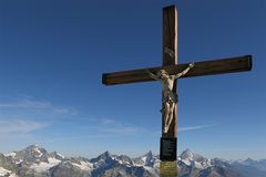 Für Christen auf dem Berg auch im Hochsommer ein Grund zum innehalten...