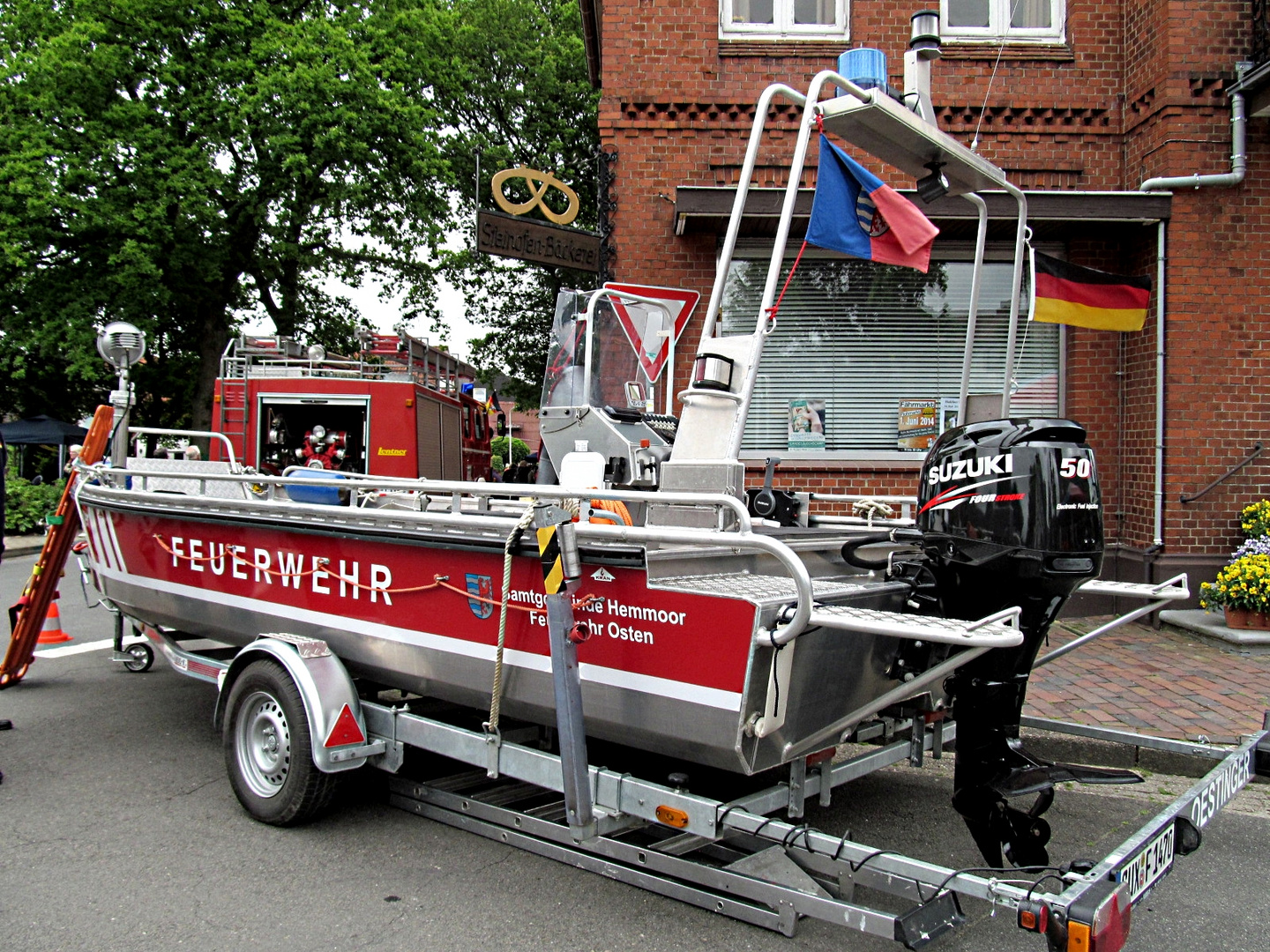 für den Einsatz auf der Oste !