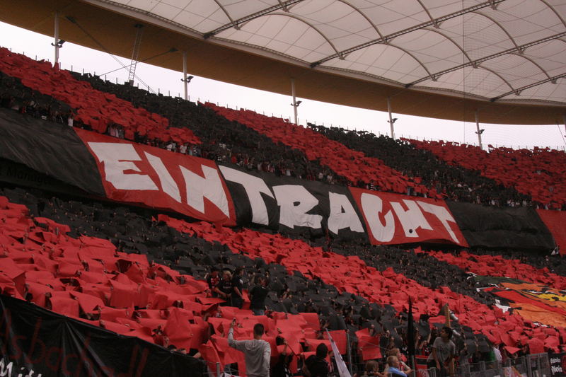 "Für Dich leben wir, für Dich sterben wir, Eintracht Frankfurt"