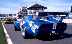 Für die "Flügel-Fans" Corvette in Zolder /Belgien bei einem Lauf zur STT.