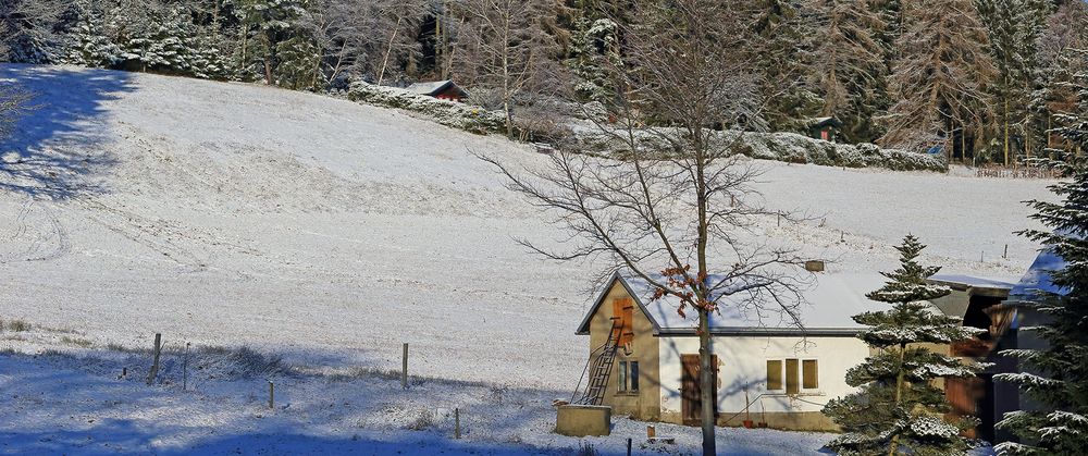 Für die Jüngsten des Ortes war das sicher noch ein guter "Schlittenberg"...