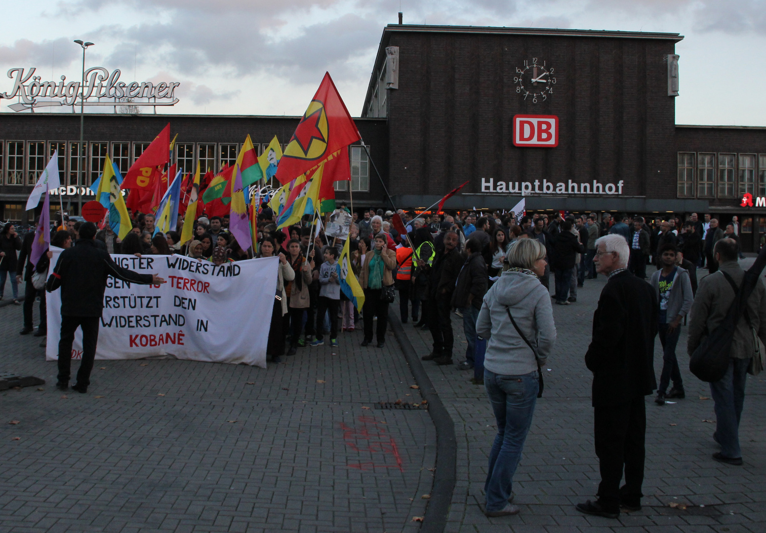 für die Kurden gegen den IS