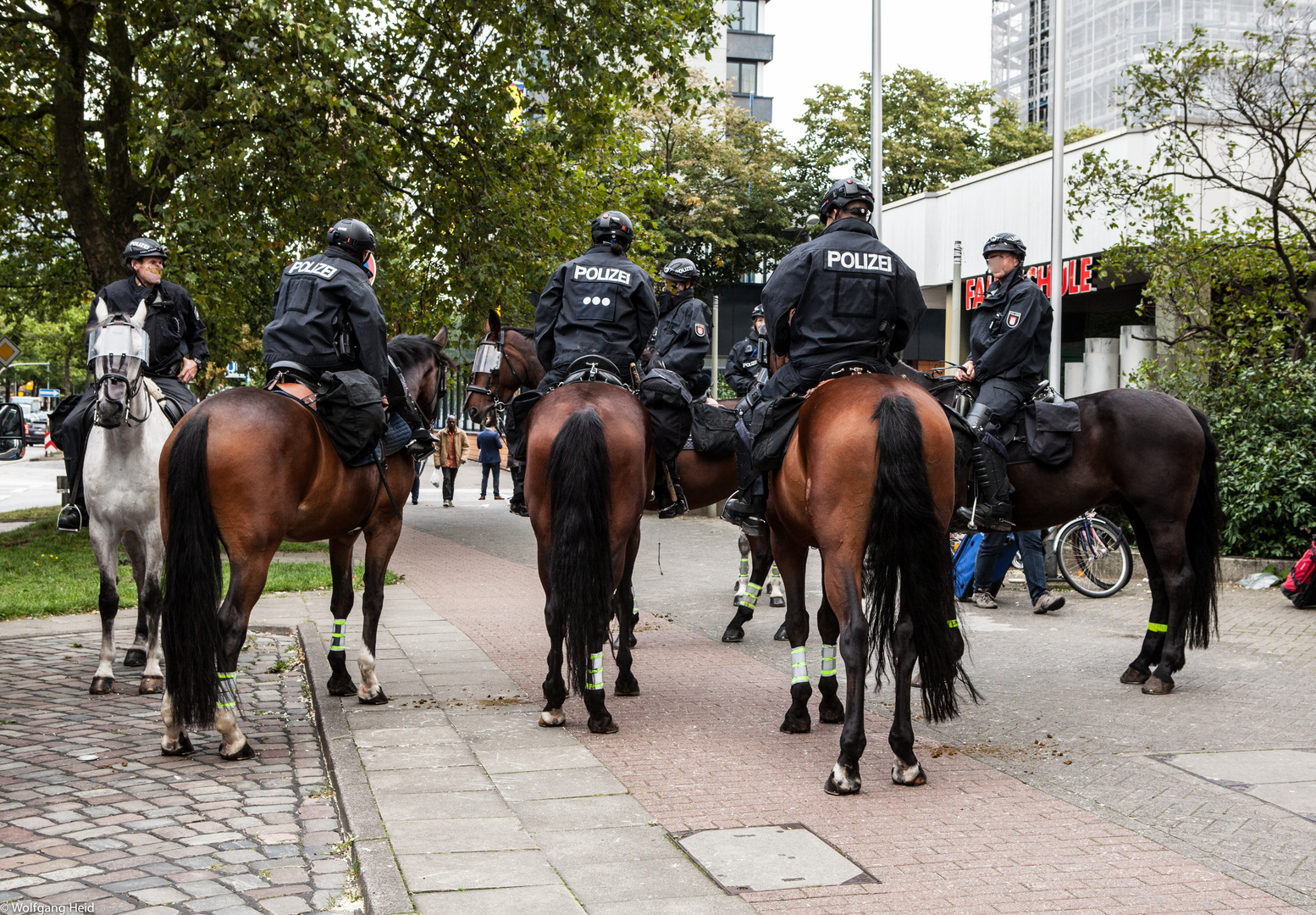 Für die Sicherheit hat Hamburg gesorgt.