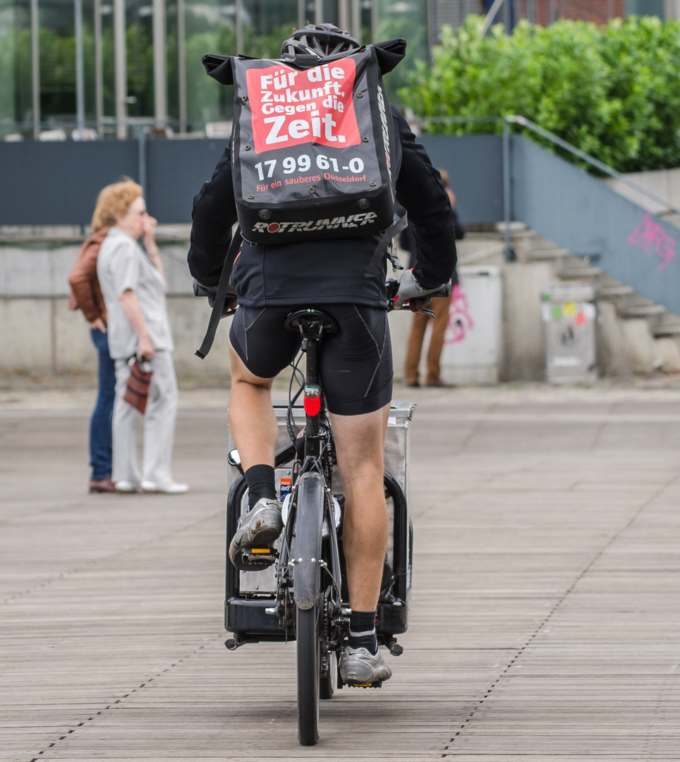 Für die Zukunft.Gegen die Zeit.