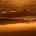 Für diese Abendstimmung nimmt man Sand im Schuh in Kauf.