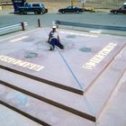 Für ein paar Sekunden Herr über 4 Staaten.... Four Corners Monument, USA