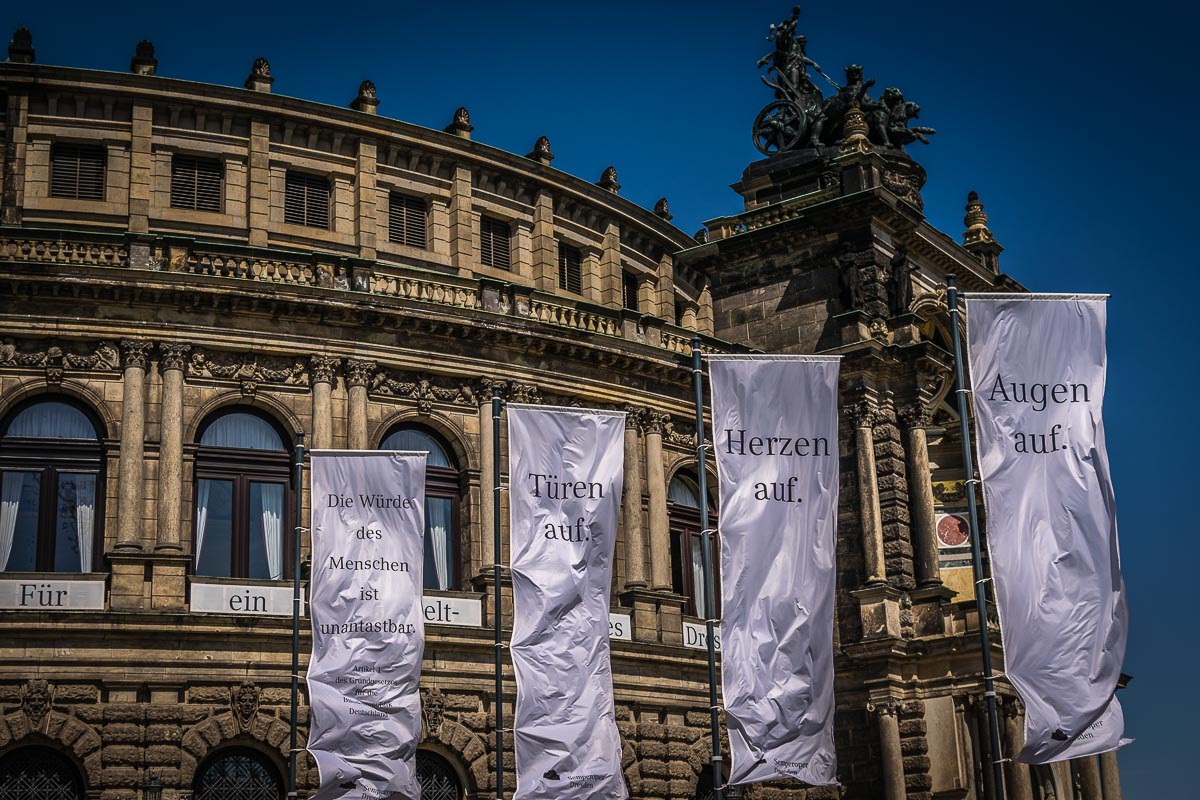 Für ein weltoffenes Dresden