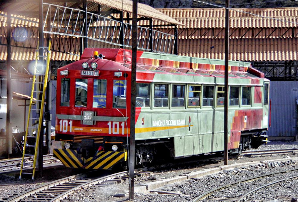 Für Eisenbahnfreunde: Machu Picchu Bahn