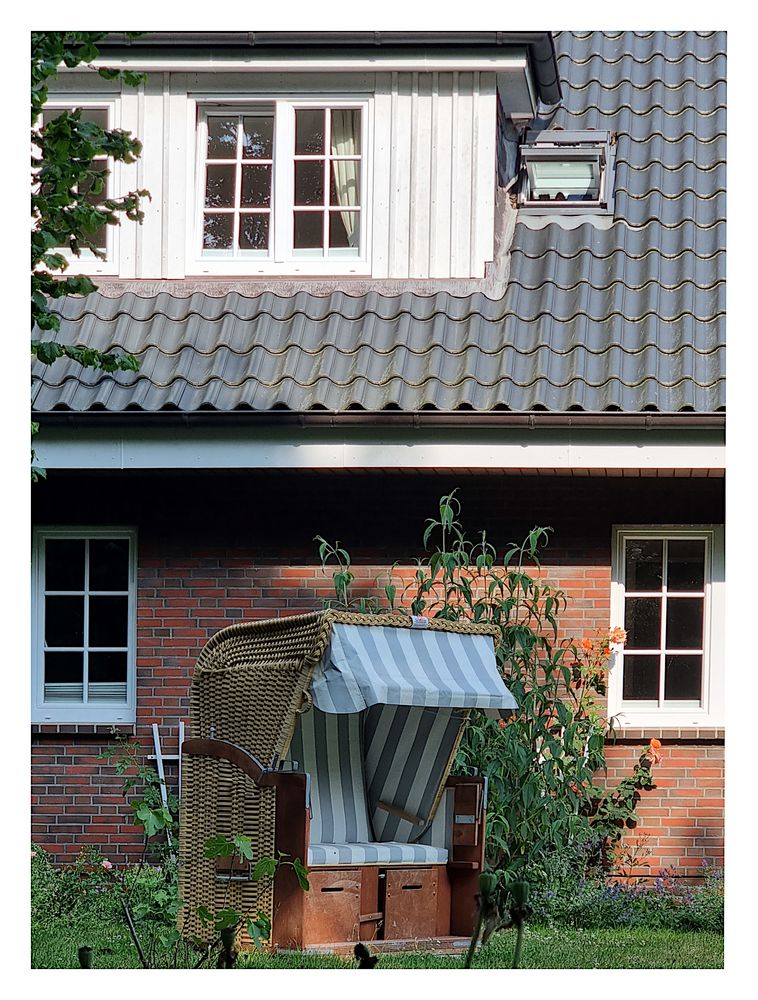 Für gemütliche Lesestunden im Garten der Mietwohnung