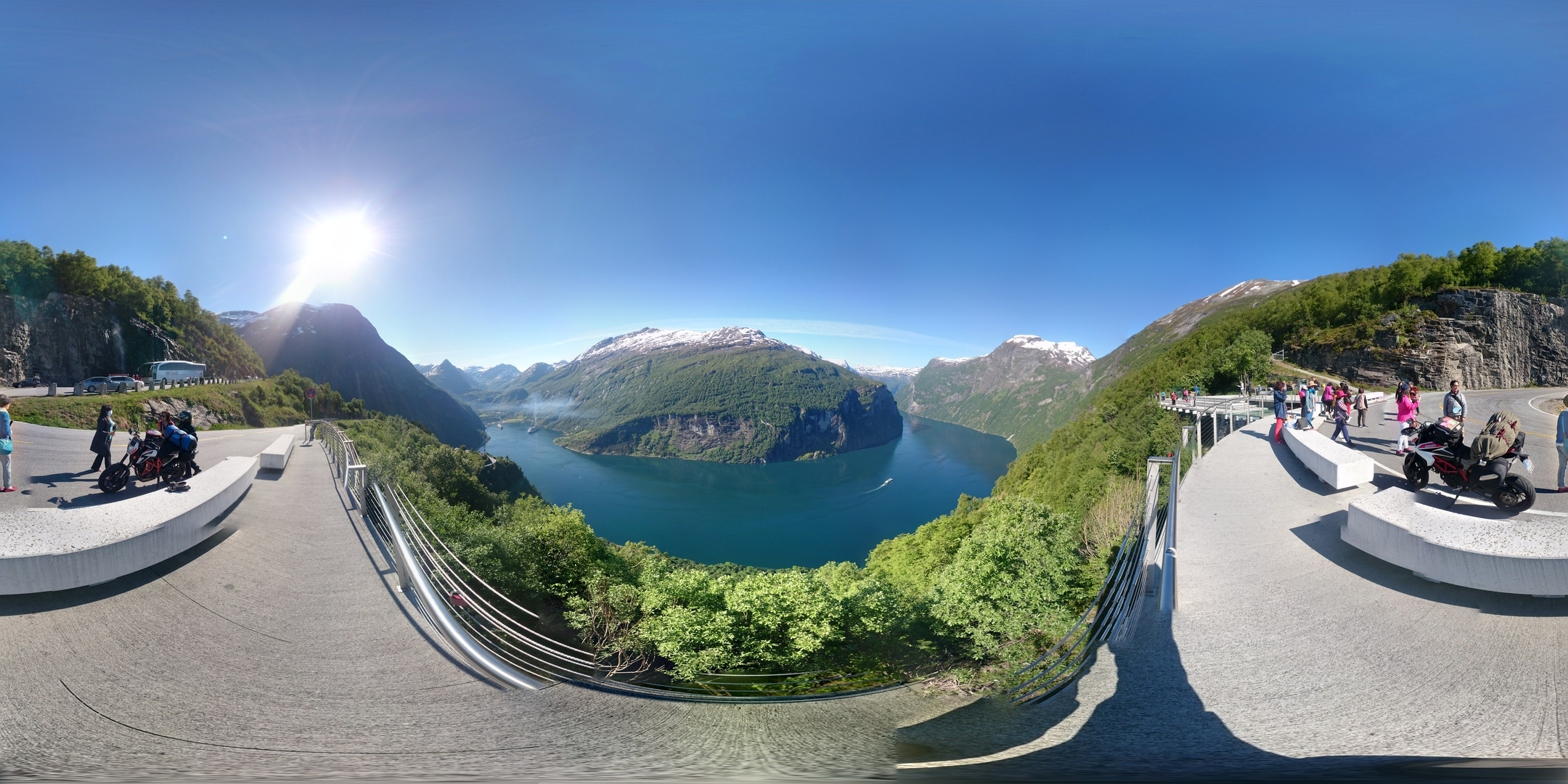 Für Lars, aus der Community.  Geiranger Fjord. 