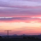 Für Liebhaber des Morgenrotes über der Sächsischen Schweiz...