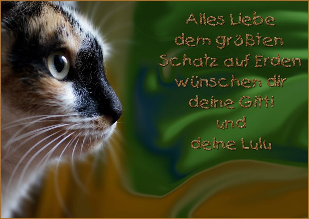 Für meine große Liebe&hellip; Foto &amp; Bild gratulation und feiertage