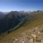 für mich der schönste Blick ins Oberbergtal und zur Stubaier Gletscherwelt