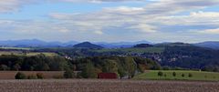 Für mich ein besonderer Blick auf so viele böhmische und deutsche Berge...