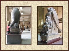 … für mich eine der schönsten Statuen im Ägyptischen Museum Kairo !