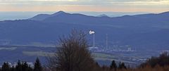 Für mich eine kleine Sensation drei Berge im Süden  mit über 100km Entfernung hier zeigen zu können