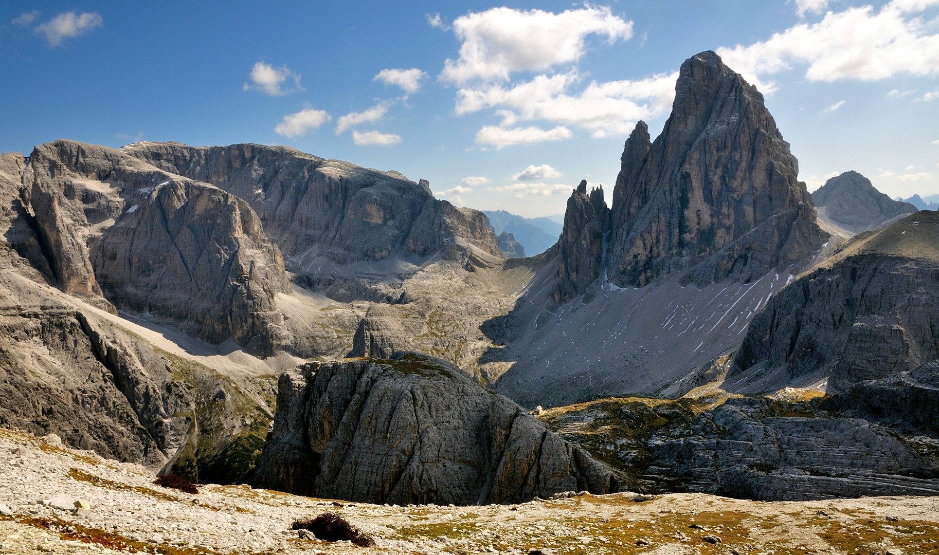 Für mich ist der Zwölferkofel der beeindruckenste Gipfel in den Sextener Dolomiten...