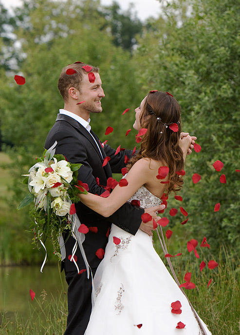 Für mich, soll's rote Rosen regnen