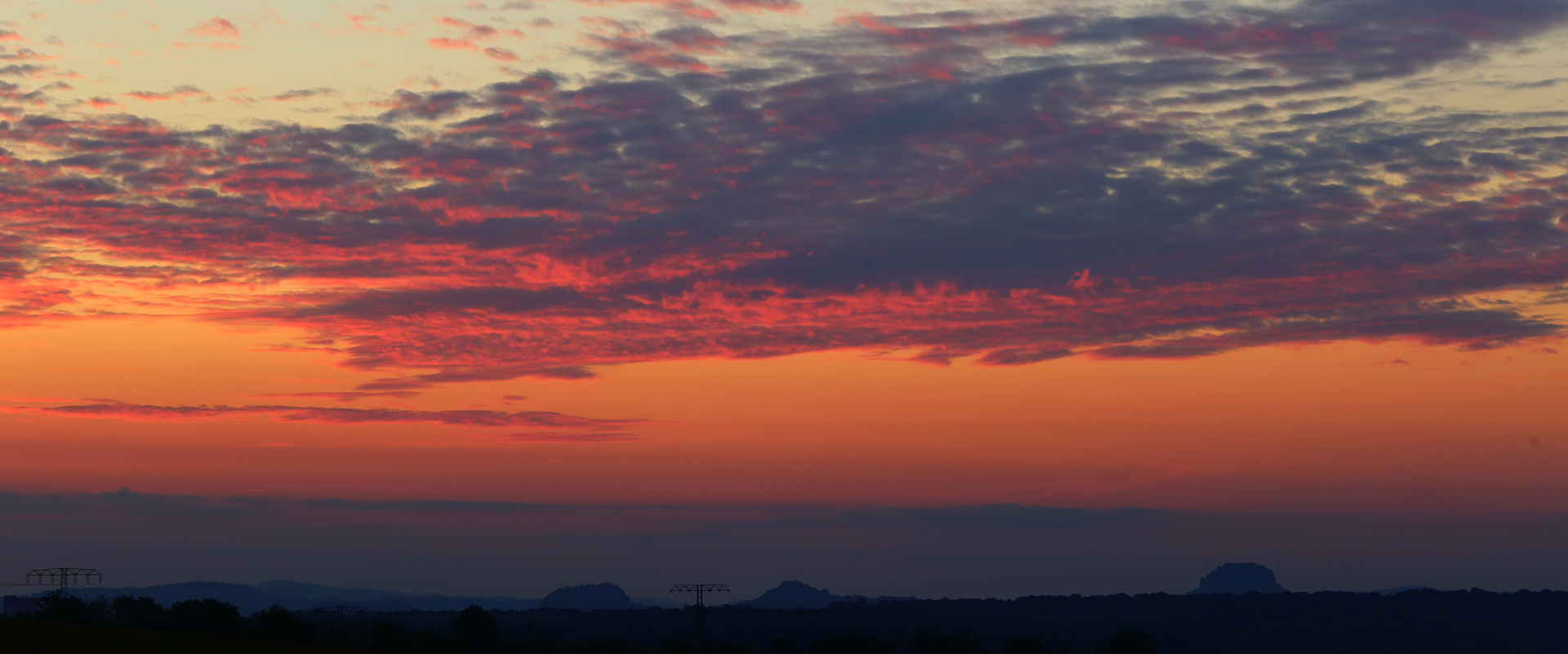 Für mich überragender Himmel am 04.09. 2022 um 6.21 Uhr...