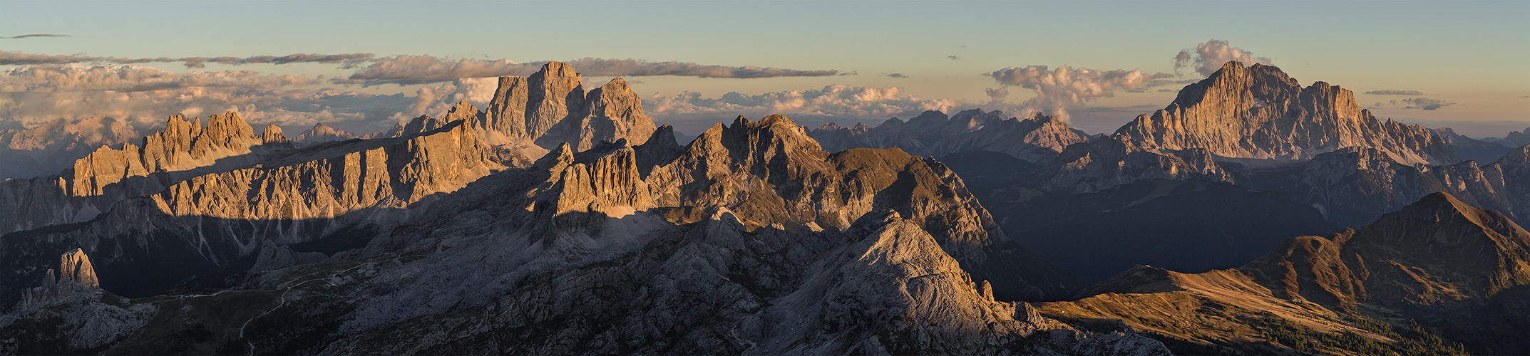 Für Panosüchtige: MONTE PELMO und CIVETTA