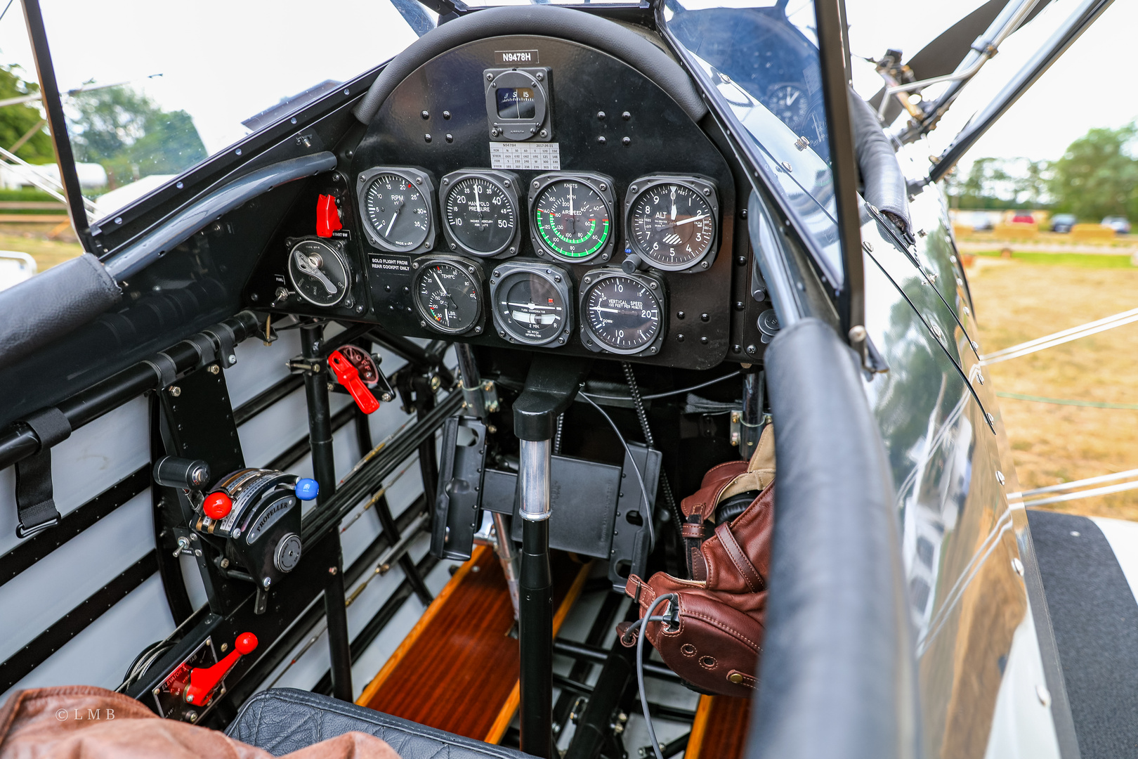 Für Piloten mit Lederkappe