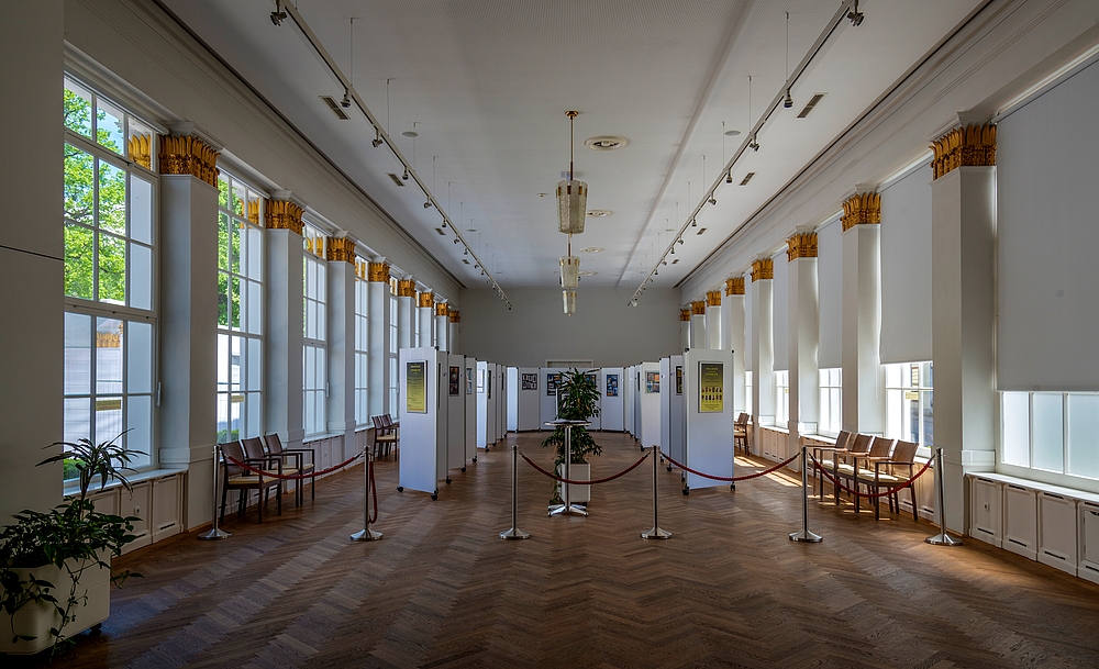 Für seine diesjährige Fotoausstellung wählte der Fotoclub Ebensee das exclusive Ambiente der ..