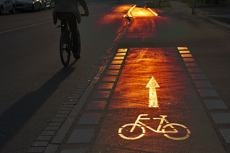 für was gibt es einen Fahrradweg ???