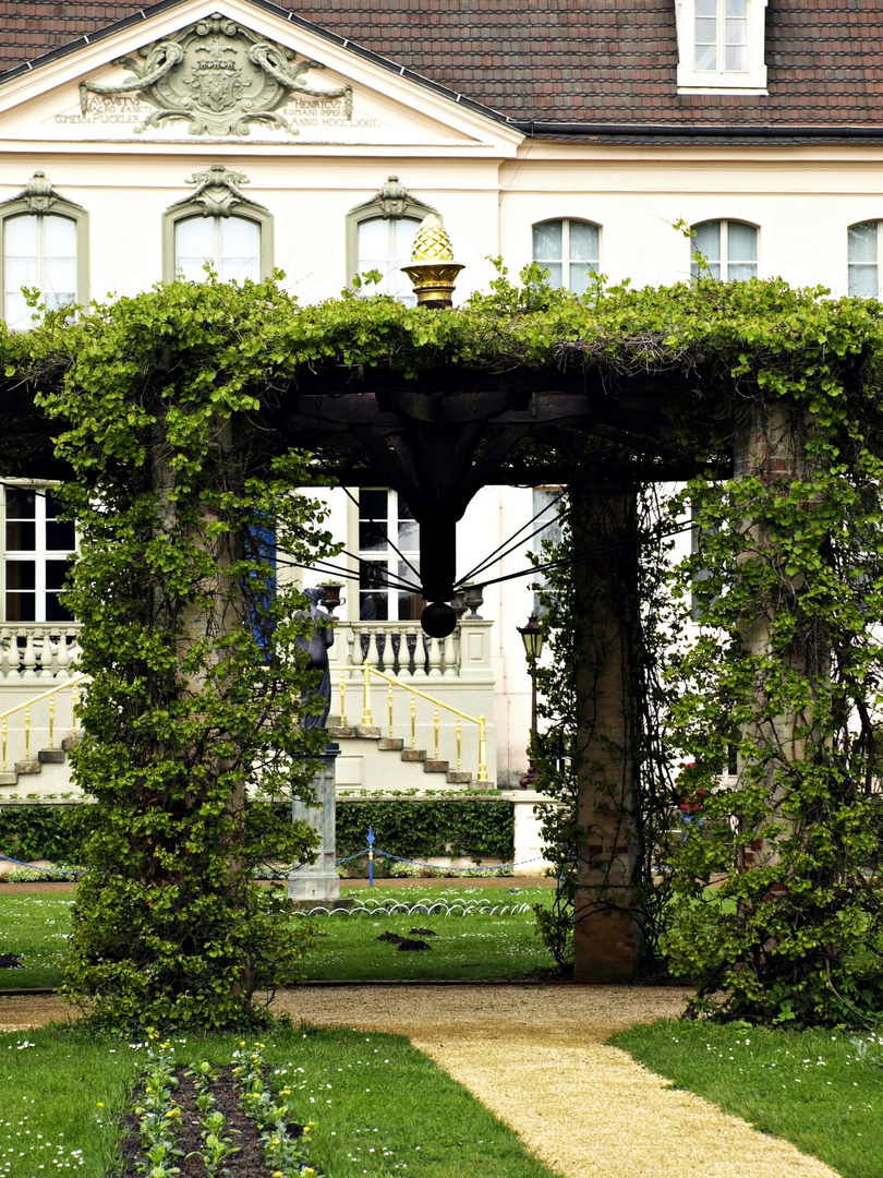 Furst Puckler Park Branitz Pergola Foto Bild Landschaft