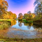 Fürst Pückler Park in Branitz, einem Stadtteil von Cottbus