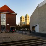 [ Fürstenberghaus, Dom und Landesmuseum, am Morgen ]