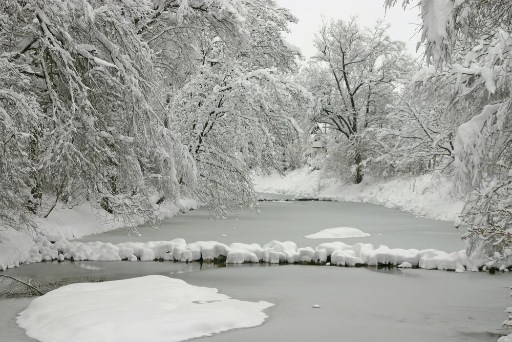 Fürstenfeldbruck im Winter