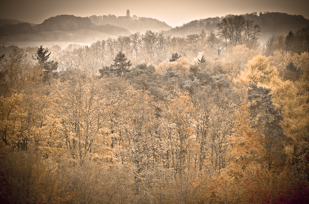 Fürstenlager Bensheim Auerbach - Herbst-Set.