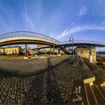 Fürstenwallbrücke (360°-Ansicht)