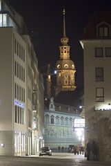 Fürstenzug bei Nacht