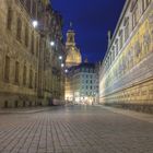 Fürstenzug und Frauenkirche