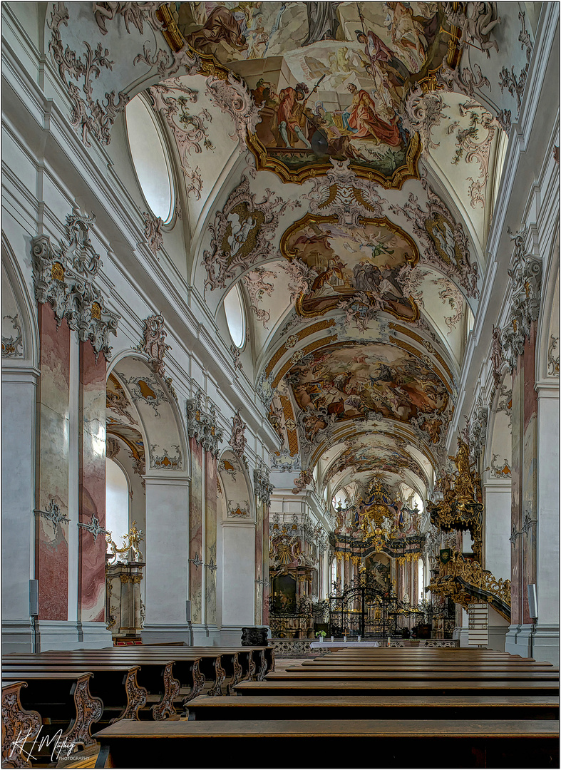 Fürstliche Abteikirche - Amorbach " Gott zu Gefallen... "