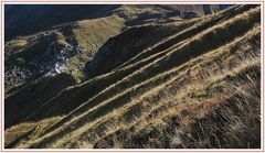 fürstlicher Höhenweg: Abstieg zur Hütte