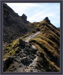 fürstlicher Höhenweg: der Aufstieg