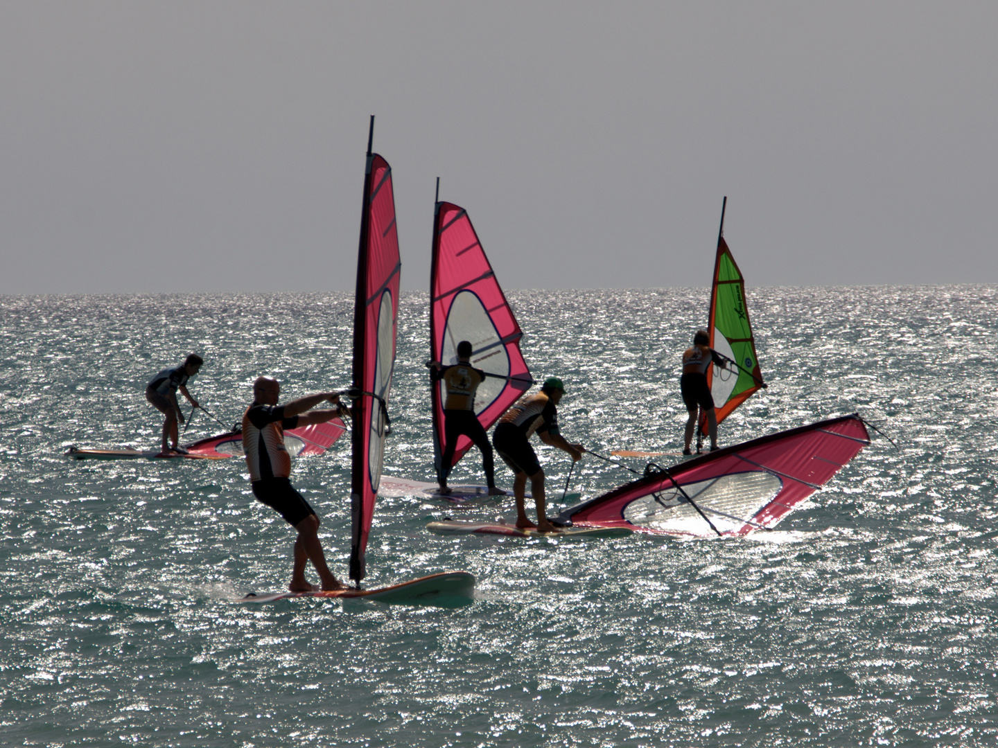 Fuerte Action Windsurfer